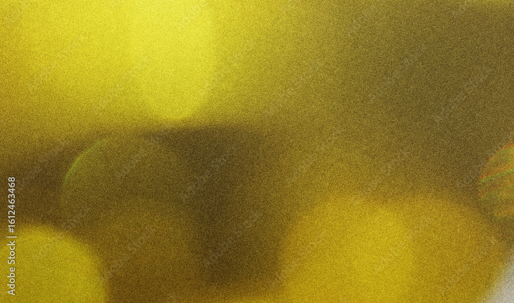 Poster soft yellow light creates a warm, inviting glow, with abstract bokeh effects and a blurred backgroun