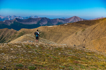 Fototapeta premium hiking in the mountains