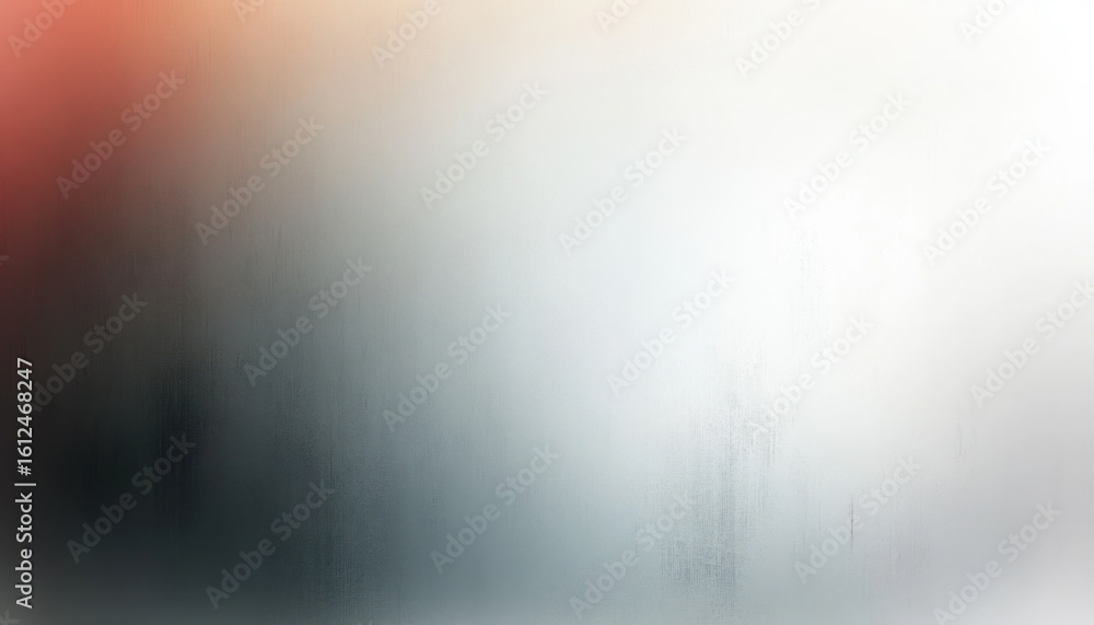 Poster blurred abstract image with soft gradient colors transitioning from warm orange to cool blue and whi