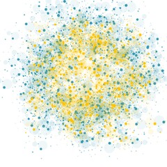 abstract colorful background with splashes