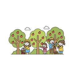 Apple Picking Fun Orchard Adventure