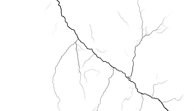 Abstract map-like design with branching lines