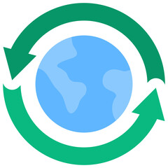 Global Recycling Icon