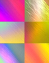 Obraz premium Abstract vibrant gradient background tiles