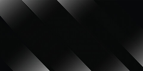 3D techno abstract background overlap layer on dark space with glowing white circles shape decoration.