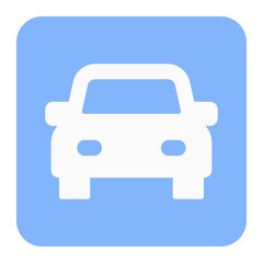 parking sign icon