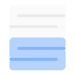 stack of towel icon