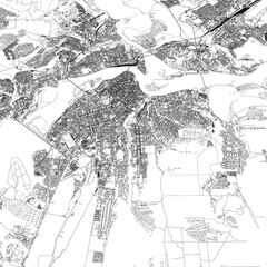 Fototapeta premium 3D illustration of city and urban in Irkutsk Russia