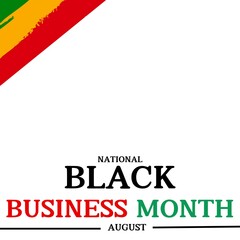 National black business month 