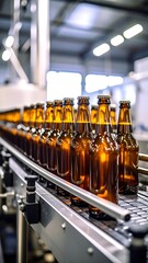 Beer bottles on a production line (1)