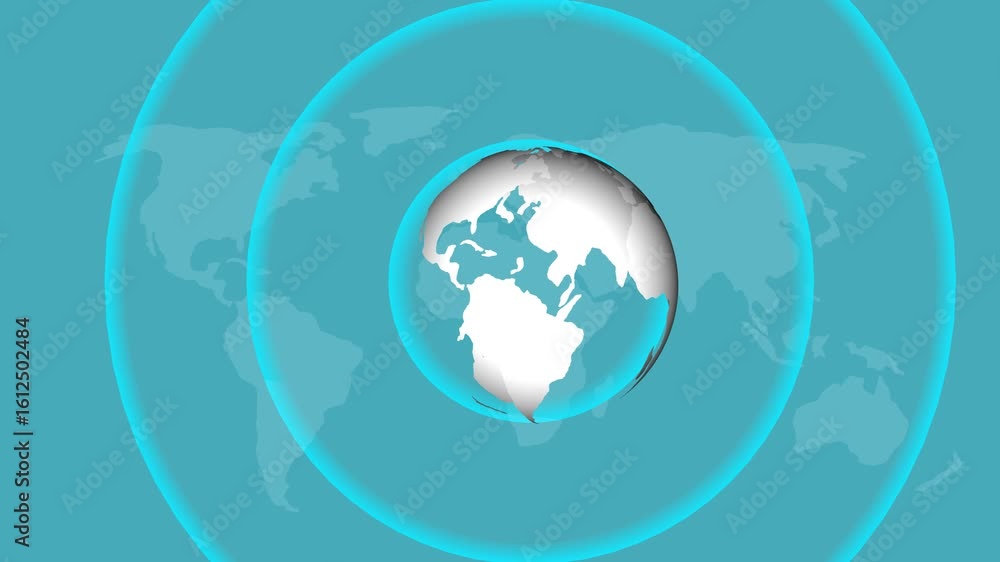 Poster white global connection network modern internet network connection technology future technology city