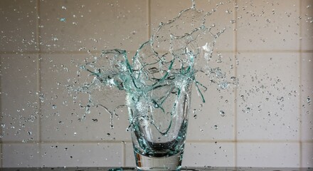 Shattered glass drink