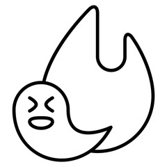 Trending icon with outline style and pixel perfect base. Suitable for website design, logo, app and UI. Based on the size of the icon in general, so it can be reduced.