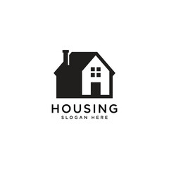 home logo vector design concept