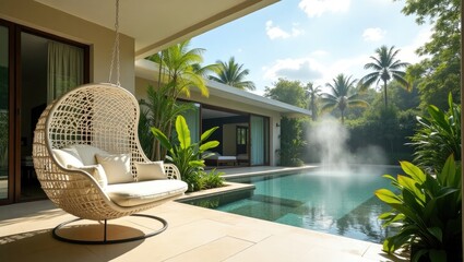 luxury swimming pool