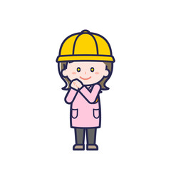 こども／正面／女の子 22