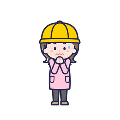 こども／正面／女の子 23