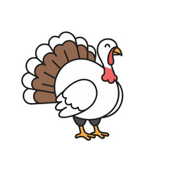 Thanksgiving Turkey Festive Icon