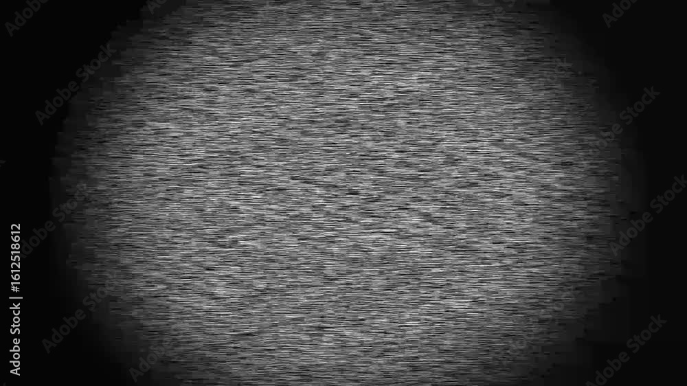 Poster vintage retro tv displays static with black and white noise from poor signal reception. the analog s