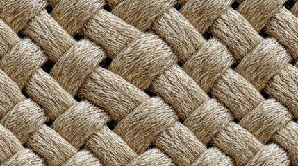 realistic seamless braided rope texture forming a criss-cross pattern, symmetrical and woven