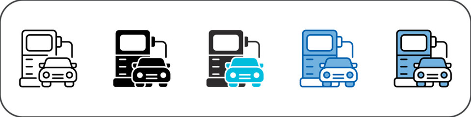Petrol Icon Pack Multistyle Illustration