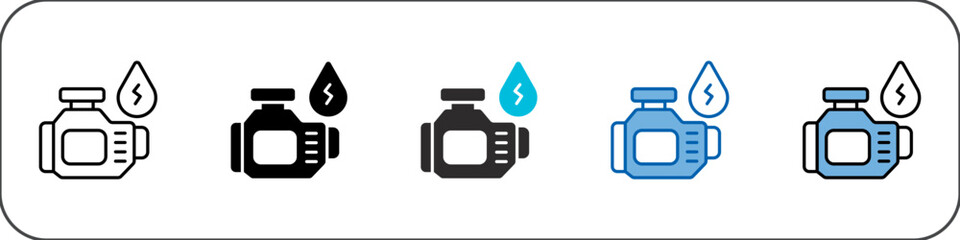Diesel Icon Pack Multistyle Illustration