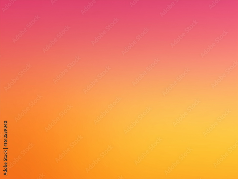 Aufkleber smooth gradient from pink to orange to yellow in a vertical format