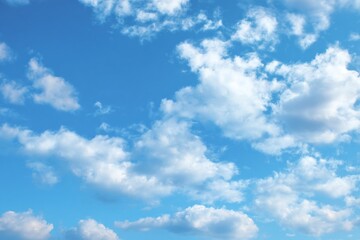 Obraz premium blue sky with clouds