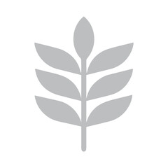 Barley leaf icon