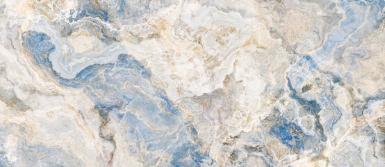 Blue and beige marble background