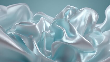 Obraz premium Flowing Silk Texture