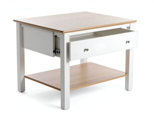 A folding origami-style lounge chair made from recycled cardboard, isolated on a clean white background, showcasing sustainable design.