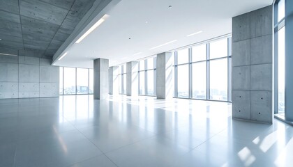 Fototapeta premium Empty modern office space (1)