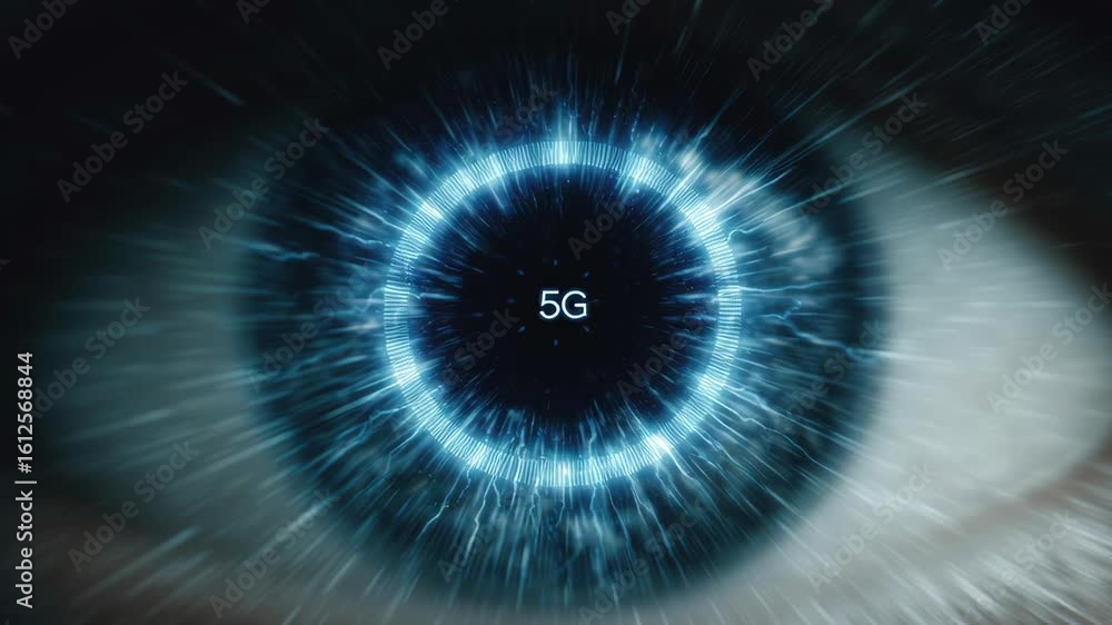 Poster exploring privacy in 5g era balancing data security and connectivity in rapidly evolving digital tec