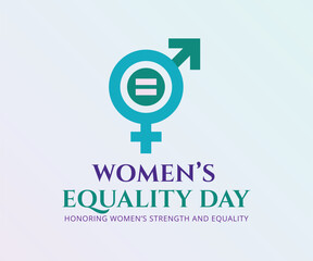 Gender Symbol Women’s Equality Day Graphic