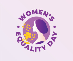 Round Badge Women’s Equality Day