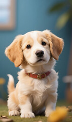 cute brown puppy