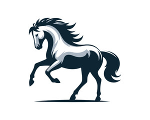 Obraz premium Majestic Horse Stallion in Vector Illustration Ready to