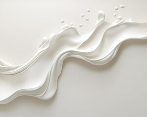 Abstract White Liquid Splash Wave Background white liquid splash wave abstract background swirl flow