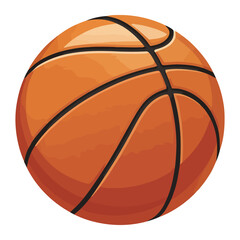 Fototapeta premium Vibrant Basketball Vector Art for Design Inspiration