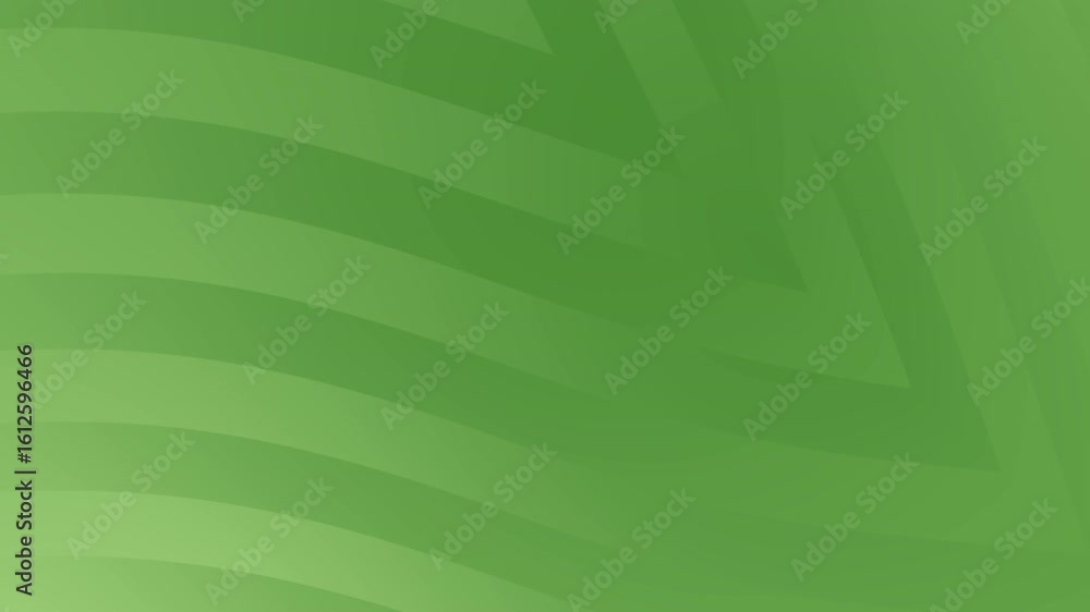 Poster abstract dark green animation with subtle lighting, featuring wavy lines and geometric shapes. perfe