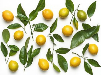 vector illustration of an orange tree