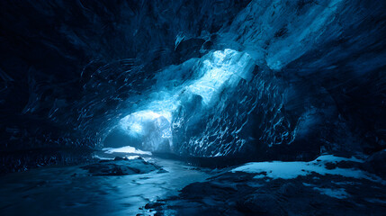 Ice Cave Interior