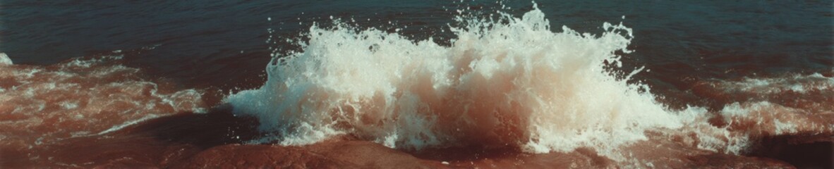 Powerful Lake Superior Day Waves Crashing on Rocks Premium Outdoor Energy and Resilience for Summer Outdoor Gear Marketing Campaigns Inspired by National Parks Day