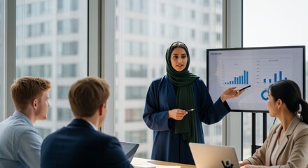 business team working together