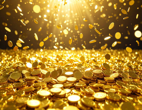 Lots of coins 