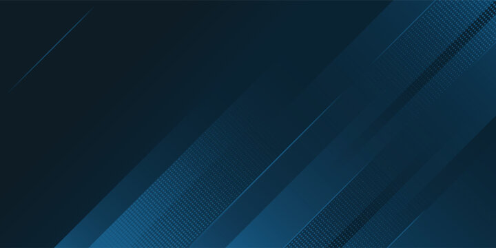 Blue Background. Dark blue abstract background geometry shine and layer element vector for presentation design. Vector design for business.