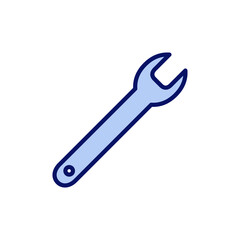 Wrench icon vector. repair icon. tools sign and symbol