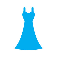 woman dress glyph icon