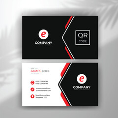 modern business card design template